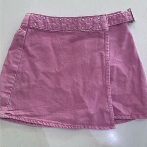 Zara Pink Studded Kids Skirt